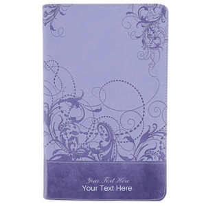 Personalized NIV Teen Study Bible Purple Leathersoft Comfort Print