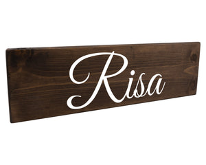 Risa Spanish Wood Decor