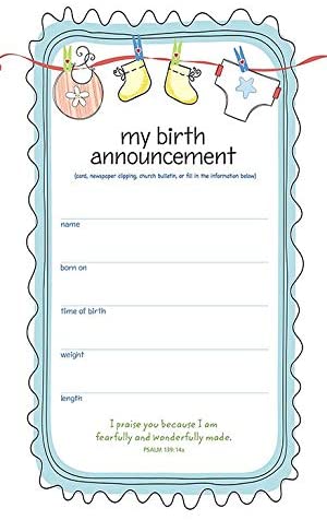 Personalized NIV Baby Gift Bible Leathersoft Blue Comfort Print Keepsake Edition New International Version