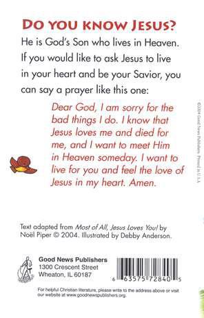 Most of All Jesus Loves You Tracts (Pack of 25)