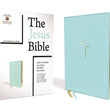 Load image into Gallery viewer, Personalized NIV The Jesus Bible Leathersoft Robin&#39;s Egg Blue
