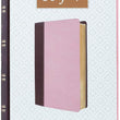 Load image into Gallery viewer, Personalized KJV Holy Bible Giant Print Standard Bible Pink and Brown Faux Leather w/Ribbon Marker

