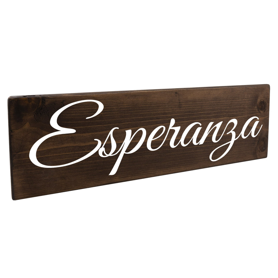 Esperanza Spanish Wood Decor