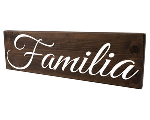 Familia Spanish Wood Decor