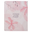 Load image into Gallery viewer, Rest in Me Pink Faux Leather Devotional - Lina Abujamra
