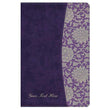 Load image into Gallery viewer, Personalized NKJV The Study Bible for Women LeatherTouch Plum &amp; Lilac
