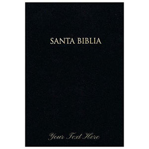 Personalized NVI Biblia para Regalos y Premios Negro tapa dura (Spanish Edition)