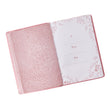 Load image into Gallery viewer, I Know the Plans Jeremiah 29:11 Pink Slimline Faux Leather Journal
