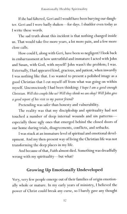 Emotionally Healthy Spirituality, Updated Edition - Peter Scazzero