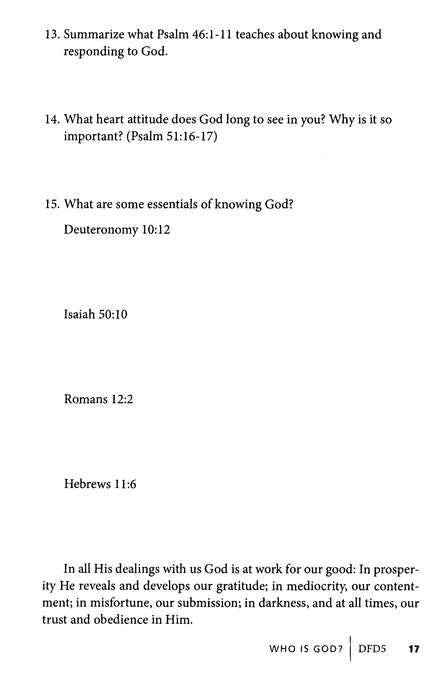 Design for Discipleship 5: Foundations for Faith