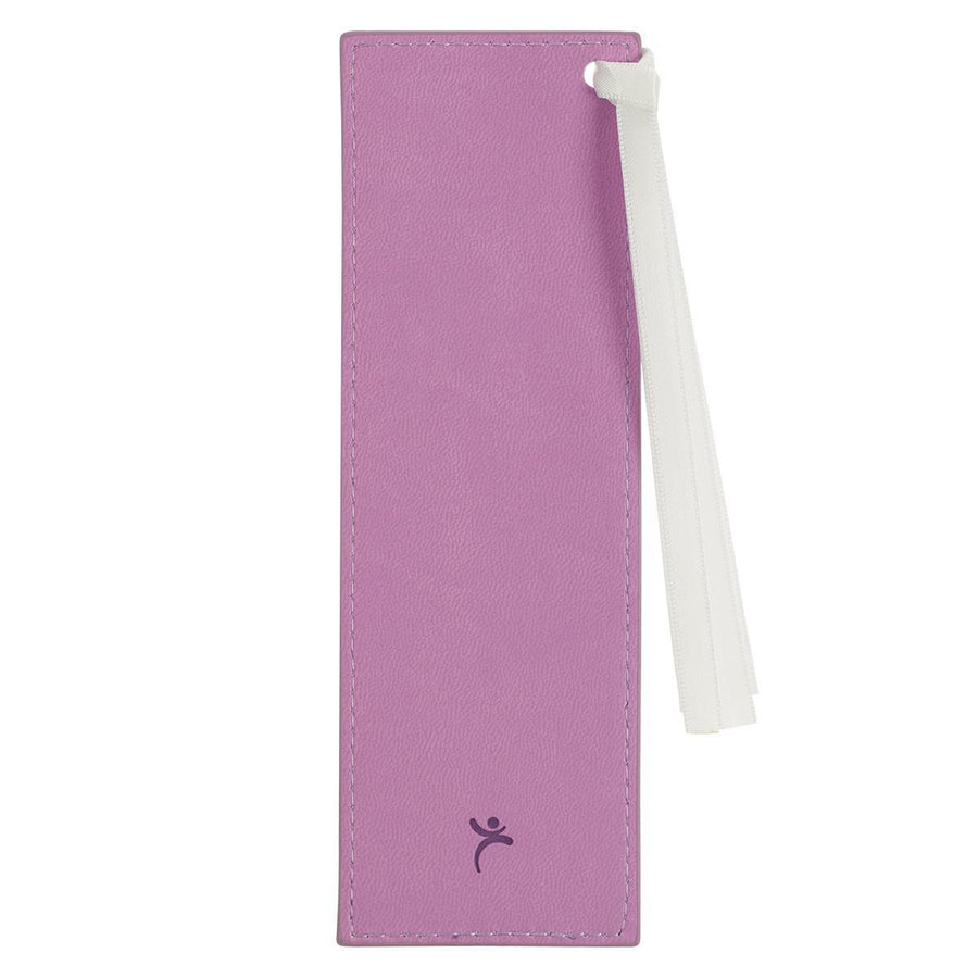 Be Still & Know Psalm 46:10 Lilac Faux Leather Bookmark