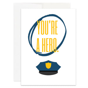 Police Appreciation Card