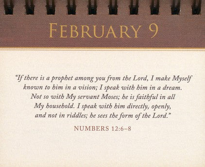 Experiencing God Perpetual Flip Calendar