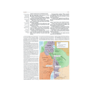 Personalized Custom Text Your Name KJV Holman Study Bible Plum LeatherTouch (Indexed)