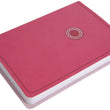 Load image into Gallery viewer, Personalized NKJV Deluxe Gift Bible Pink/Light Pink LeatherTouch Comfort Print
