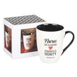 Load image into Gallery viewer, Strength &amp; Dignity Nurse Proverbs 31:25 Mug
