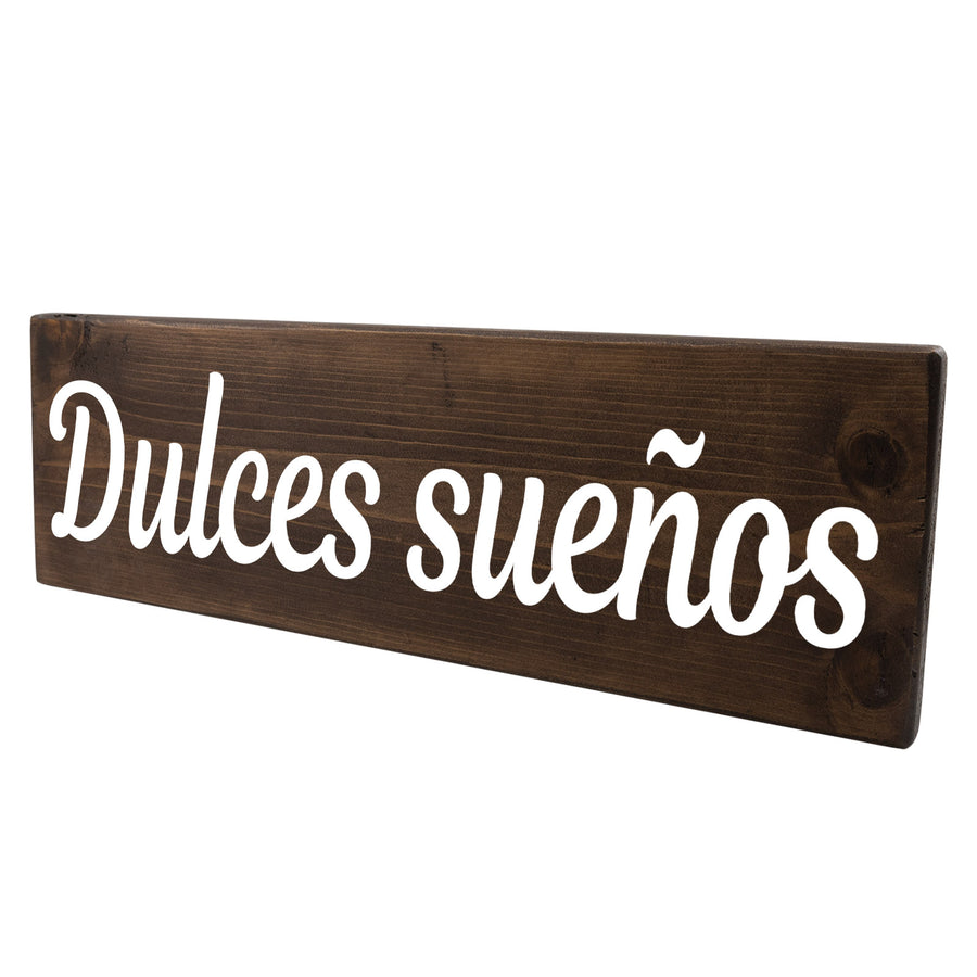 Dulces sueños Spanish Wood Decor