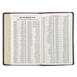 Load image into Gallery viewer, Personalized KJV Purple Faux Leather Deluxe Gift Bible Indexed King James Version

