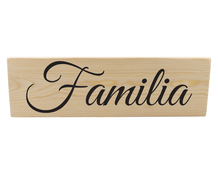 Familia Spanish Wood Decor