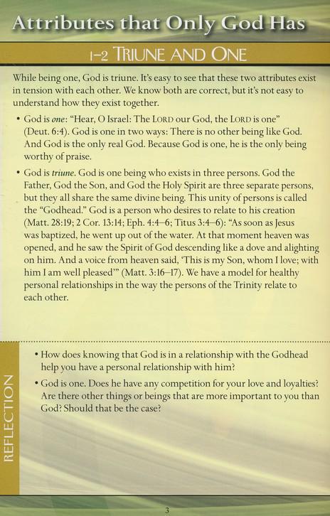 Attributes of God Pamphlet