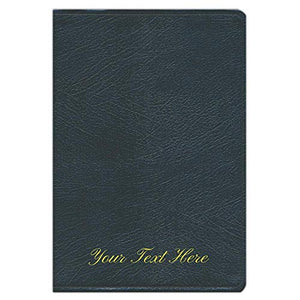 Personalized ESV Study Bible Genuine Leather Black