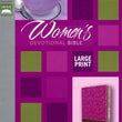 Load image into Gallery viewer, Personalized Custom Text Your Name NIV Women&#39;s Devotional Bible Large Print Leathersoft Chocolate/Berry
