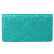 Load image into Gallery viewer, Everlasting Love Jeremiah 31:3 Turquoise Faux Leather Checkbook Cover
