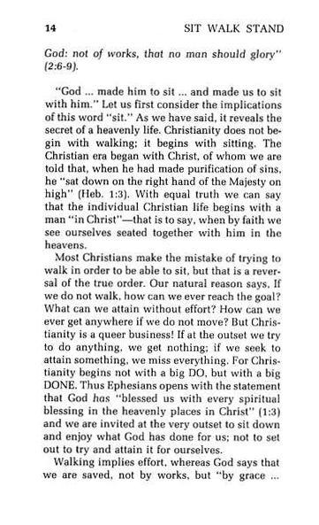 Sit, Walk, Stand - Watchman Nee