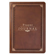 Load image into Gallery viewer, The Lord&#39;s Prayer Matthew 6: 9-13 Brown LuxLeather Prayer Journal
