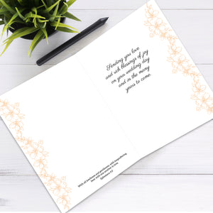 Christian Wedding Card