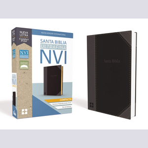 Personalized Santa Biblia NVI Ultrafina Compacta Leathersoft Negra (Spanish Edition)