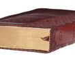 Load image into Gallery viewer, Personalized KJV Bible COMPACT Pocket Edition LuxLeather Brown
