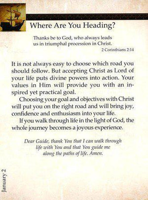 Grace For Today - One Minute Devotions Brown Lux-Leather