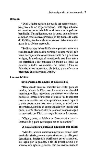 Manual del Ministro (Minister's Manual)