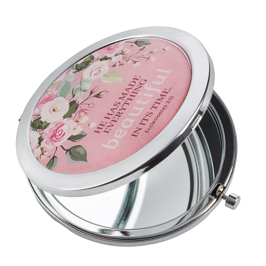 Beautiful In Its Time Ecclesiastes 3:11 Compact Mirror