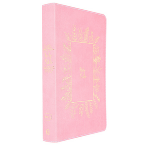 Personalized NKJV Holy Bible for Kids Leathersoft Pink Comfort Print