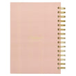 Load image into Gallery viewer, Through Christ Pink &amp; Brown Philippians 4:13 Wire-bound Journal
