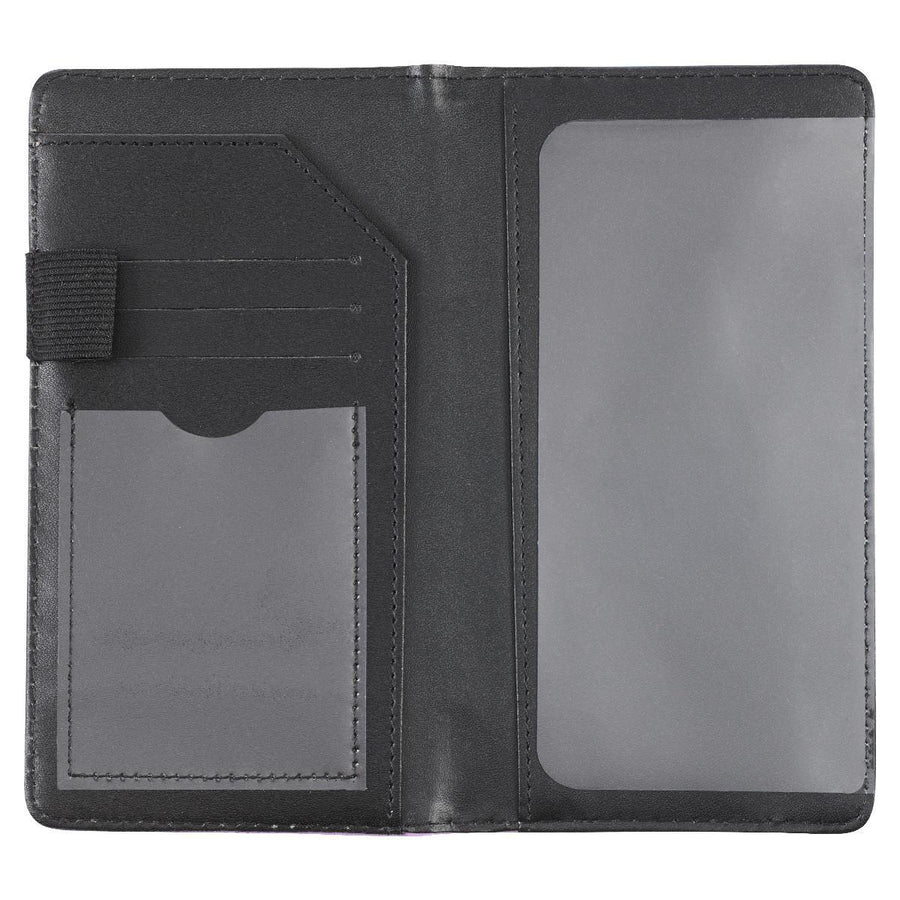 Be Still & Know Psalm 46:10 Purple Faux Leather Checkbook Wallet