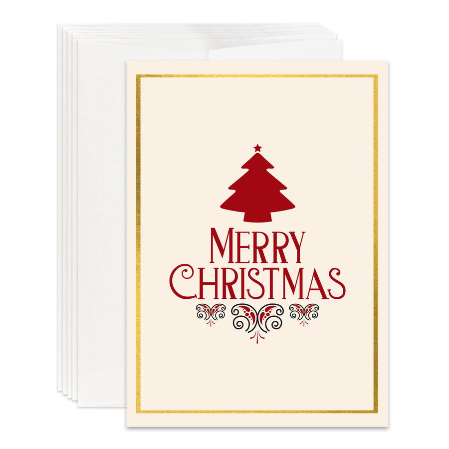 Christian Merry Christmas Holiday Card for Christmas