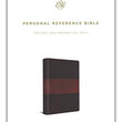 Load image into Gallery viewer, Personalized ESV Personal Reference Bible TruTone Deep Brown/Tan Trail Design
