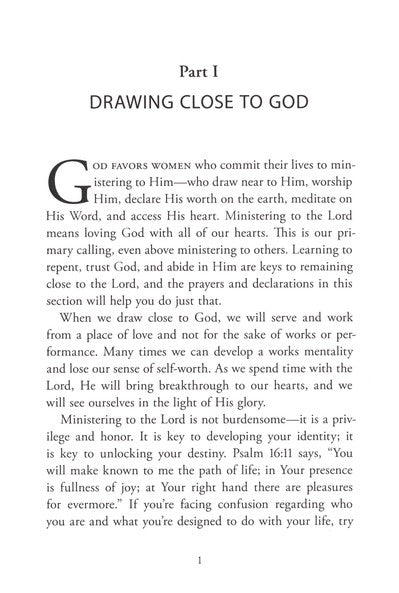 Prayers Of Declaration for the Woman Of God - Michelle McClain-Walters