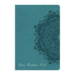Load image into Gallery viewer, Personalized NKJV Holy Bible Ultrathin Reference Teal LeatherTouch New King James Version
