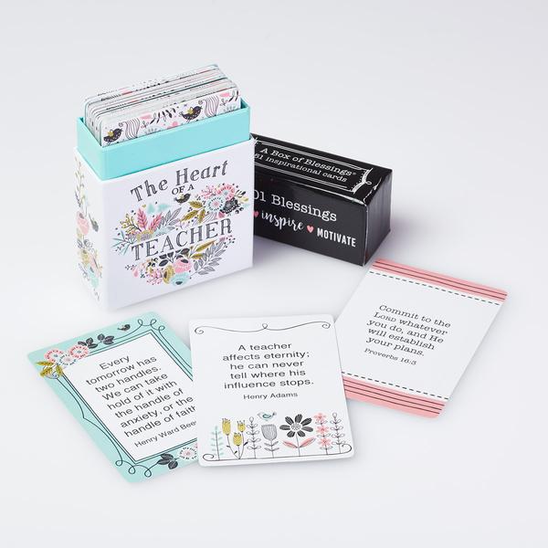 The Heart Of A Teacher Boxed Cards