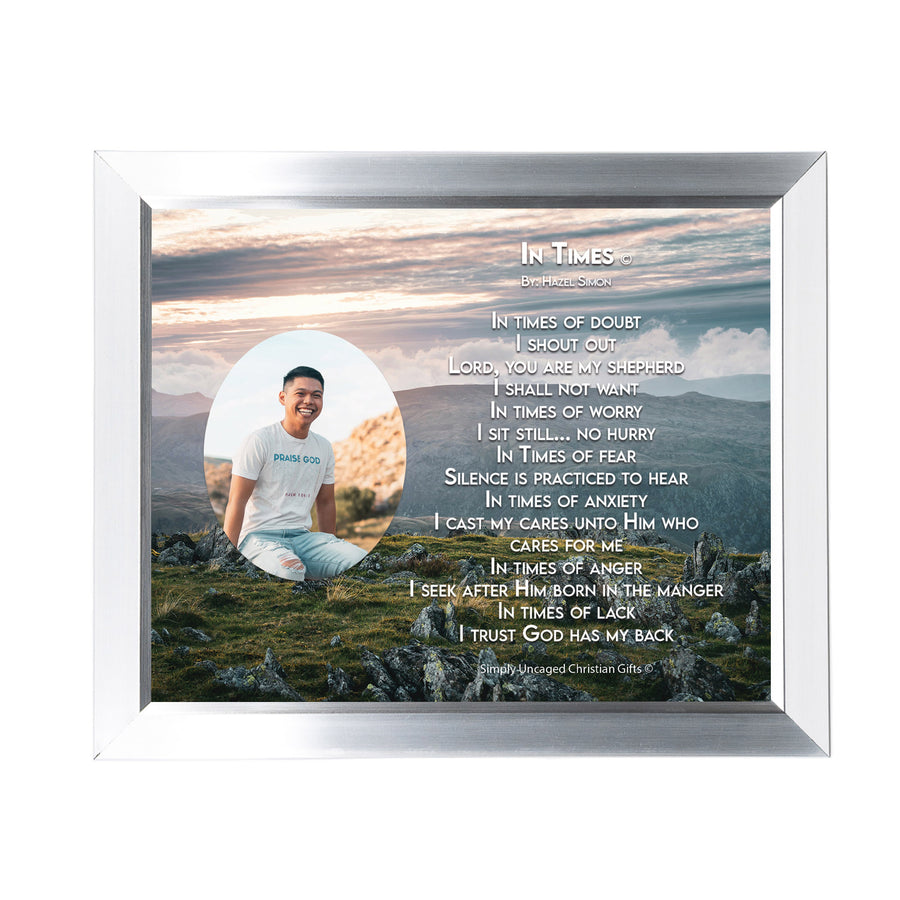 In Times Personalized Photo Poem