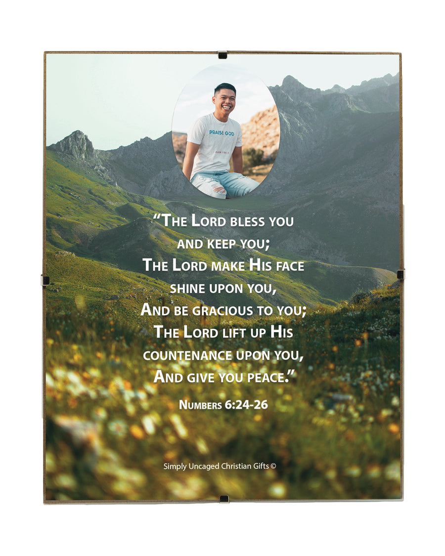 Numbers 6:24 Personalized Photo Verse