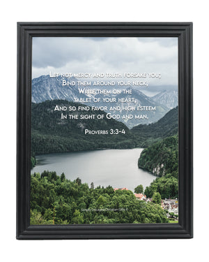 Proverbs 3:3-4 Personalized Photo Verse