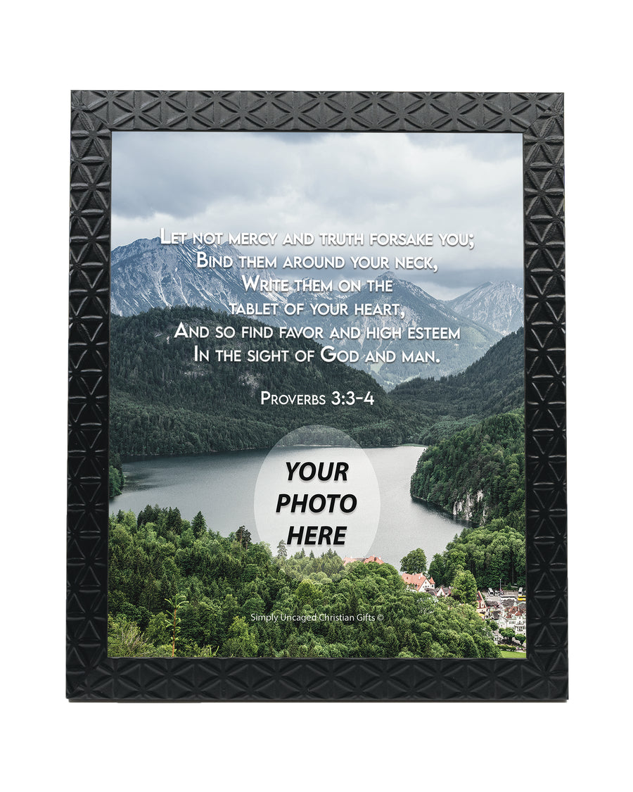 Proverbs 3:3-4 Personalized Photo Verse