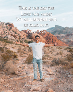 Psalm 118:24 Personalized Photo Verse