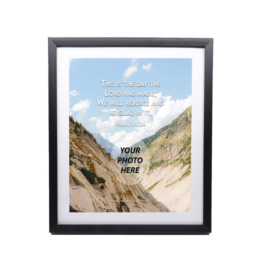 Psalm 118:24 Personalized Photo Verse