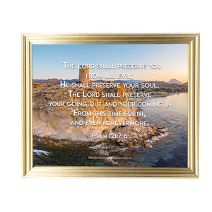 Psalm 121:7-8 Personalized Photo Verse